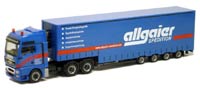 Allgaier Spedition, D - Neu Ulm: Modell von Herpa - .