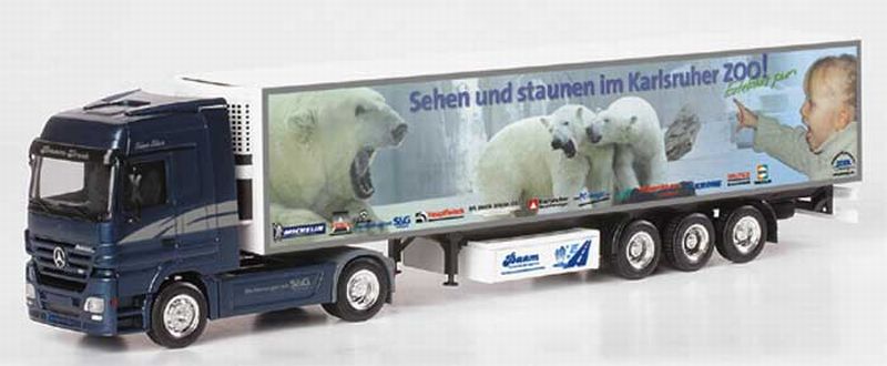 Herpa 02/2004 MB Actros LH MP2 SZ KÜ KO