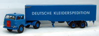 dks Deutsche Kleiderspedition, Aschaffenburg: Modell von Brekina - 7806