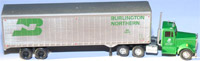 BN Burlington Northern: Modell von Athearn - .