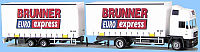 Brunner Euro express, Fürnitz / Villach-Süd: Modell von A W M - 71194