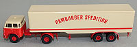 Hamburger Spedition, Hamburg: Modell von Brekina - 7805