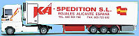 KA-Spedition S.L, Alicante: Modell von A W M - 70908