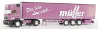 Müller Die lila Logistik, Stuttgart: Modell von A W M - .