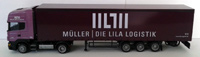 Müller Die lila Logistik, Stuttgart: Modell von A W M - .
