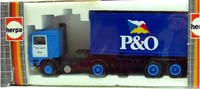 P & O: Modell von Herpa -