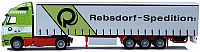 Rebsdorf-Spedition, Padborg: Modell von A W M - 53376