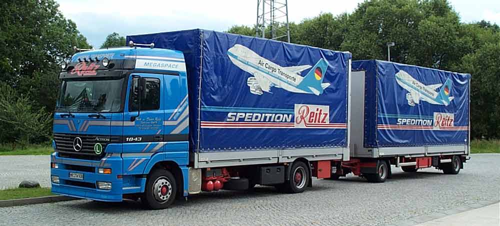 Reitz Air Cargo Transport MB Actros LH