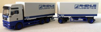 Rhenus, Mannheim: Modell von Herpa - 147477