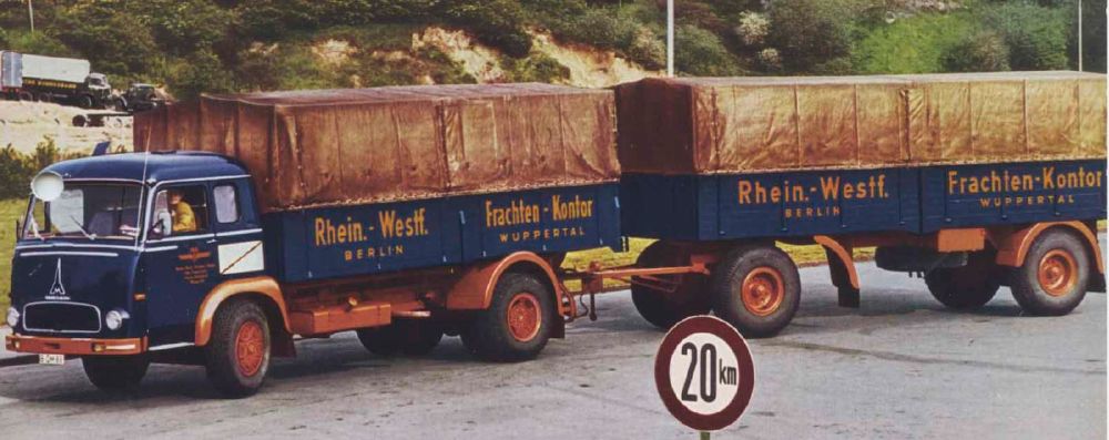 RWFK Rhein.-Westf. Frachten-Kontor Magirus Pluto