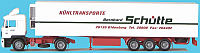 Bernhard Schütte Kühltransporte, Oldenburg: Modell von A W M - 70072