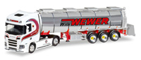 Willi Wewer Transporte, Cloppenburg: Modell von Herpa - 308427