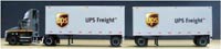 UPS United Parcel Service: Modell von Ton Truck - sp164