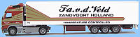 Fa v.d. Veld, Zandvoort: Modell von A W M - 70819