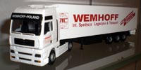 WTL Wemhoff Transport, Rheda-Wiedenbrück: Modell von Herpa - .