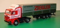 Manfred Ziegler Int. Transporte, Neumarkt: Modell von Herpa - .